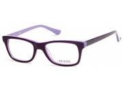 Guess 2518 Eyeglasses in Color Code 081 in Size:50/17/135