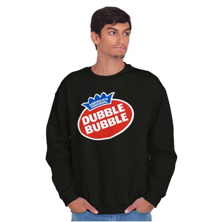 Vintage Dubble Bubble Gum Double Logo Sweatshirt for Men or Women Brisco Brands 3X