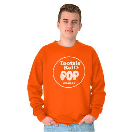 Tootsie Roll Pop Orange Flavor Unisex Plus Size Sweatshirt Brisco Brands 3X