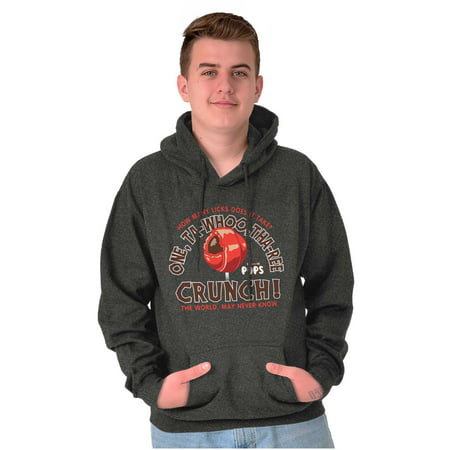 Tootsie Roll Pop How Many Licks Funny Hoodie Sweatshirt Women Men Brisco Brands S