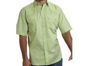 Roper Western Shirt Mens S/s Tall Solid 2xlt Lime 03-002-0765-0427 Gr