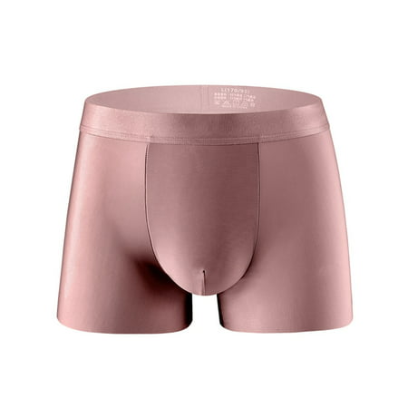 CLZOUD Men S Underwear Boxer Brief Pink Nylon Spandex Men’s Underwear Boxers Briefs Soft Comfortable Cotton Breathable Underwear Trunks Xl