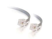 7ft RJ12 6P6C Straight Modular Cable