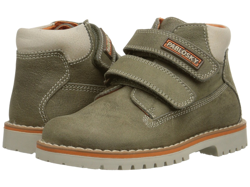 Pablosky Kids - 0708 (toddler) (grey) Boy's Shoes
