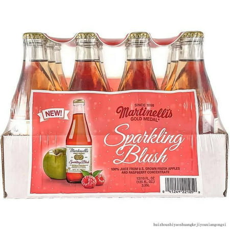 Sparkling Blush  and Raspberry  10 Fl Oz  12 Ct  (Pack of 1)