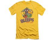 Dubble Bubble Bleeps Mens Premium Slim Fit Shirt