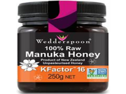Wedderspoon 100% RAW Manuka Honey KFactor 16 250g