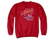 Dubble Bubble Distress Logo Mens Crewneck Sweatshirt