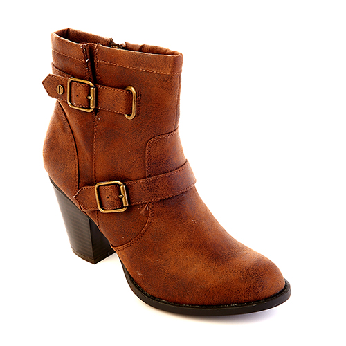 Mootsies Tootsies Raceway Ankle Boots 6.5 M, Tan