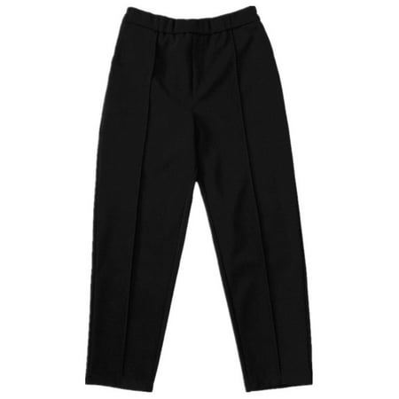 GWAABD Carpenter Pants for Women Womens Wool Pipe Pants Autumn and Winter High Waist Slim Loose Nine Minute Casual Pants