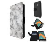 Htc One A9 Flip Case Cover Book Style Tpu Case 1229 - Novelty Marble Texture