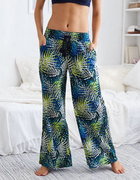 Aerie Super Wide Leg Pant