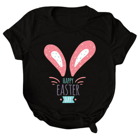 GWAABD Womens Shirts Trendy Women S T-shirts Crew Neck Short Sleeve Basic Tops Shirt