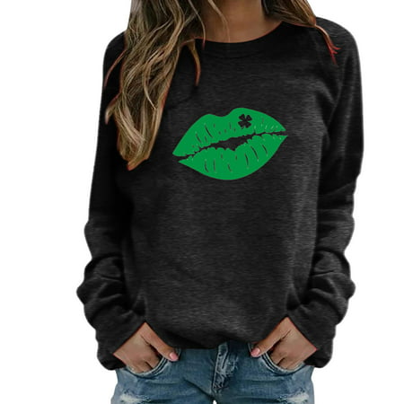 GWAABD Western Sweatshirts for Women Autumn Winter Casual Hoodie Sweatshirt Long Sleeve Pullover Sweatshirt