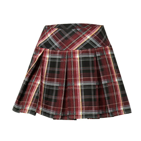 GWAABD Swing Maxi a Line Skirt Women S Pleated Skirt with Comfy Casual Stretchy Band Plaid Sports Skirt Outdoor Running Tennis Culottes Yoga Culottes 