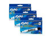 Expo Original Ink Dry Erase Markers, Chisel Tip, Assorted Colors, Pack of 12 (83074)