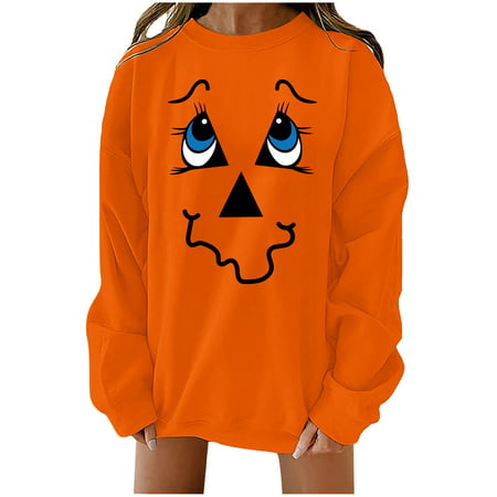 GWAABD Long Sleeve T-Shirts Women Sleeve Snowman Blouse Christmas Size Long Oversize Tree Christmas Sweatshirts Plus Shirt Women S Blouse