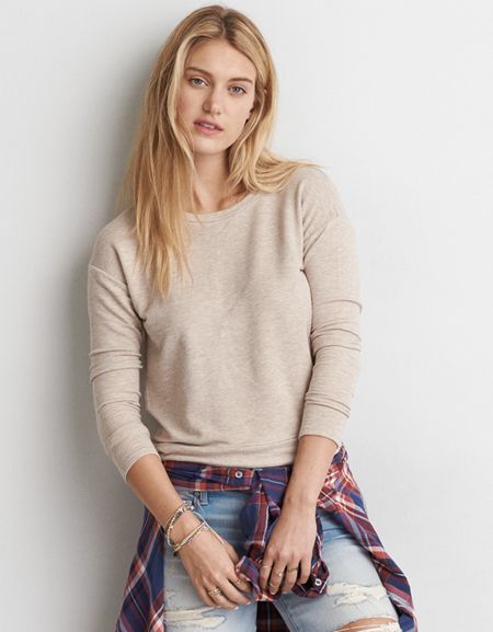 Ae Keyhole Back Sweatshirt