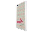 1021 - Pink Bow Girls Fashion Love Quote Design for Huawei Ascend P8 Hard Plastic Case Back Cover