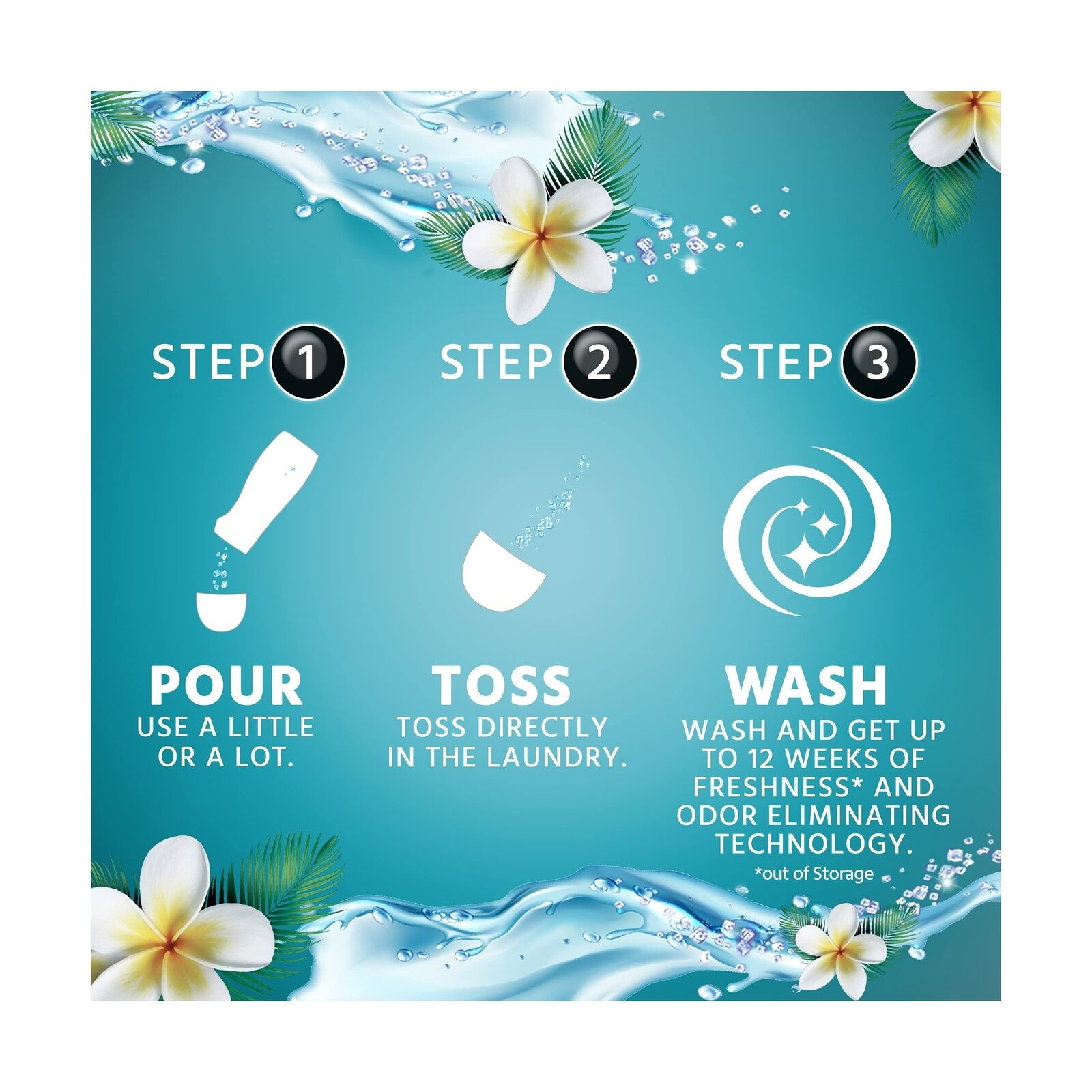 Purex Crystals in-wash Fragrance and Scent Booster, Tahitian Breeze, 21 Ounce... thumbnail