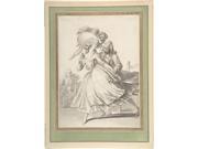 Costume Drawing: Lady and Gentleman Dancing Poster Print by Attributed to Louis Binet (French  Paris 1744 “1800 Paris)