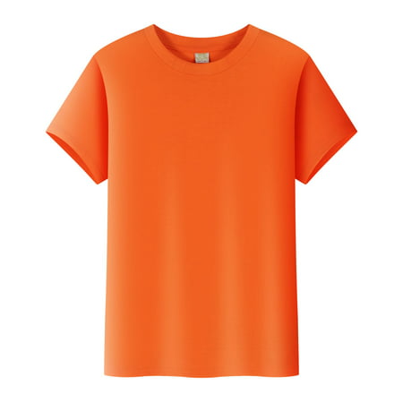 GWAABD Long Sleeve Shirt Pack Women Solid Color Shirt for Womens Casual Spring and Summer Long Sleeves Tops Round Neck Tee Tunic Flower Loose Side Blo