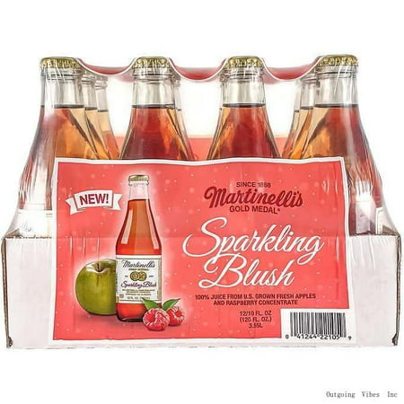 Sparkling Blush  and Raspberry  10 Fl Oz  12 Ct  (Pack of 1)