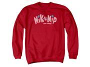 Dubble Bubble Distressed Logo Mens Crewneck Sweatshirt