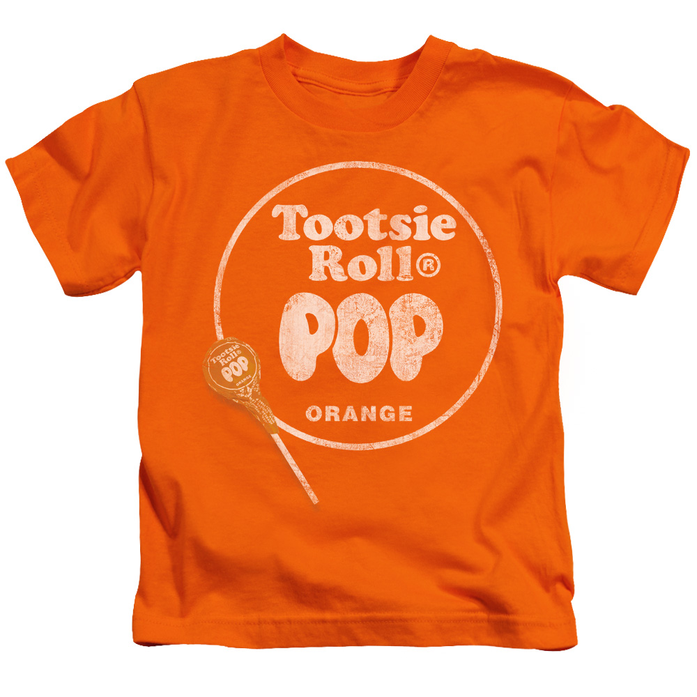 TOOTSIE ROLL POP LOGO - S/S JUVENILE 18/1 - ORANGE - T-Shirt