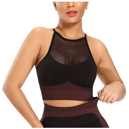 GWAABD Womens Swing Tops Cut Breathable Mesh Fitness Underwear Out Top Women S Yoga Suit Women S Blouse