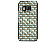 1128 - Elephant Art Collage Animals Nature Love Shabby Chic Design for Htc One M7 Hard Plastic Case Back Cover