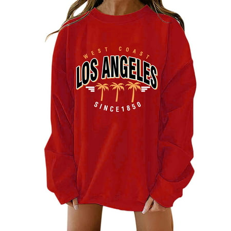 GWAABD Round Neck T Shirts for Women Hoodless Fit Full Zip Sweatshirt Crewneck Loose Hooded Casual Long Sleeve Pullover Tops