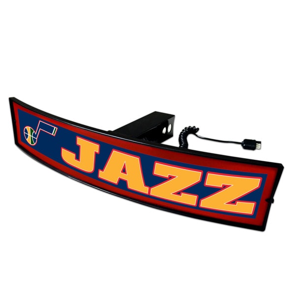 FANMATS NBA Light up Hitch Cover, Utah Jazz