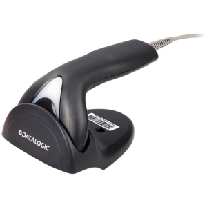 Datalogic General Purpose Corded Handheld Contact Linear Imager Barcode Scanner Kit - Cable Connectivity - 1D - Imager, Linear - Omni-directional -