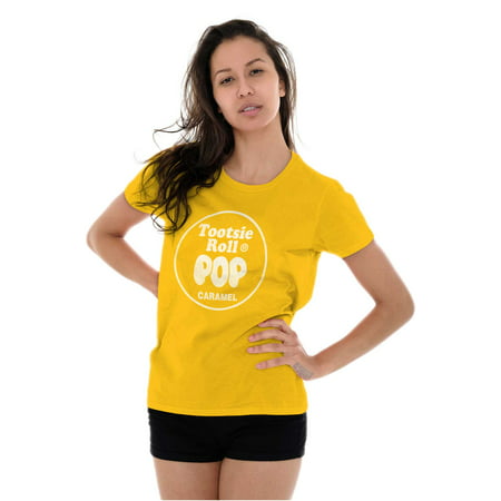 Tootsie Roll Pop Caramel Flavored Women S T Shirt Ladies Tee Brisco Brands X