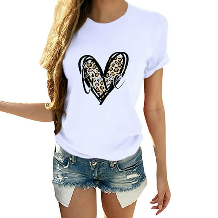 GWAABD Long Sleeve Purple Shirt Womens Shirts Gifts Sleeve Matching Love Short Valentine S T for Couples Blouse Print Tops for Couples Shirts Day Wome