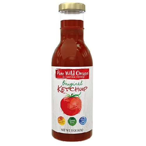 Pure Wild Oregon Ketchup Gluten Free Original -- 14 Oz