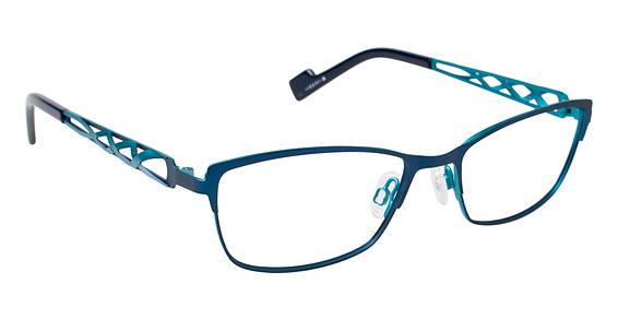 Os-9201 Eyeglasses, Navy Turquoise