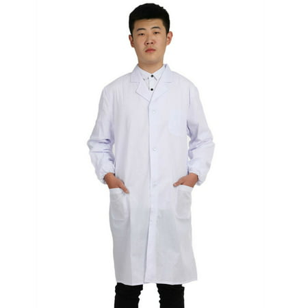 CLZOUD Shirts for Women White Polyester Men&Women New Style Casual Cardigan Plain Colour Blouse Large Overalls Xl