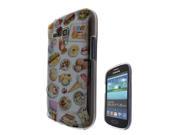 C0275 - Collage Food Ice Cream Cupcake Doughnut Mcaroon Waffle Peanut Butter Design Samsung Galaxy S3 Mini  Case Silicone Gel Cover