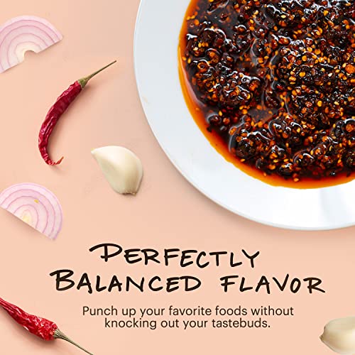 Momofuku Original Chili Crunch Multipack by David Chang, 3 Pack (5.3 Ounces Each), Chili Oil with Crunchy Garlic and Shallots, Spicy Chili Crisp for C thumbnail