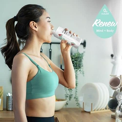 Sugar Free Electrolyte Water, Variety Pack, Zero Calorie Hydration Drink, Refresh, Hydrate & Recover, Electrolytes + Vitamin B's + Focus, Comes in Eco thumbnail