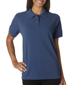 Bodek and Rhodes 19215945 8530 Ultraclub Ladies Classic Piqu Polo Indigo - Large