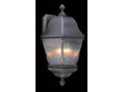 Framburg Coeur De Lion 18 Inch Tall 3 Light Outdoor Wall Light Coeur De Lion - 9585 IRON - Traditional