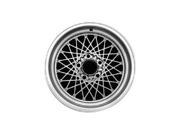 1988-1992 Pontiac Firebird OEM  16x8 Alloy Wheel, Rim Front Flat Silver Painted with Flange Cut - 1507