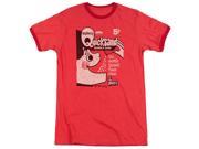 Dubble Bubble Quicksand Mens Adult Heather Ringer Shirt