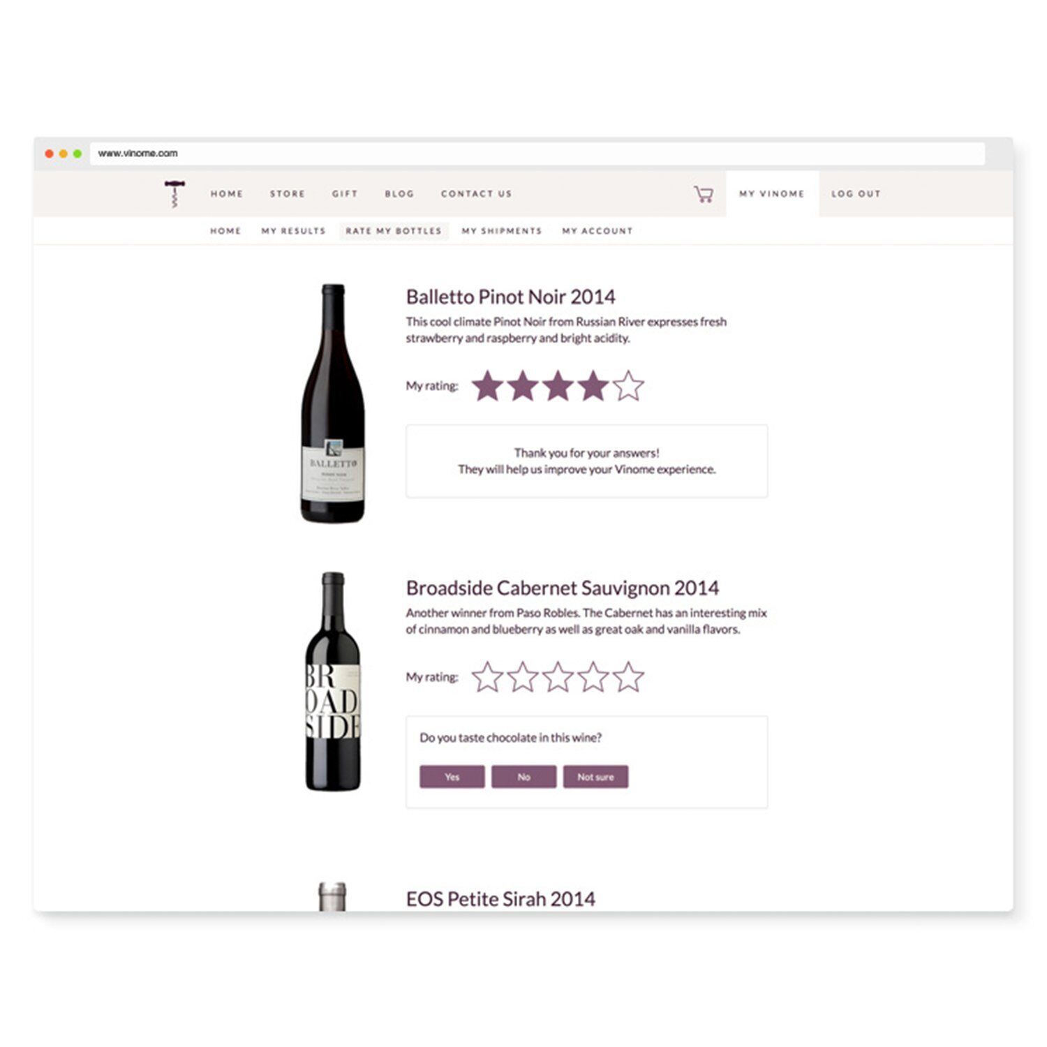 Vinome DNA Test Kit: Genetic Wine Taste Preferences Profile + Curated Wines to thumbnail