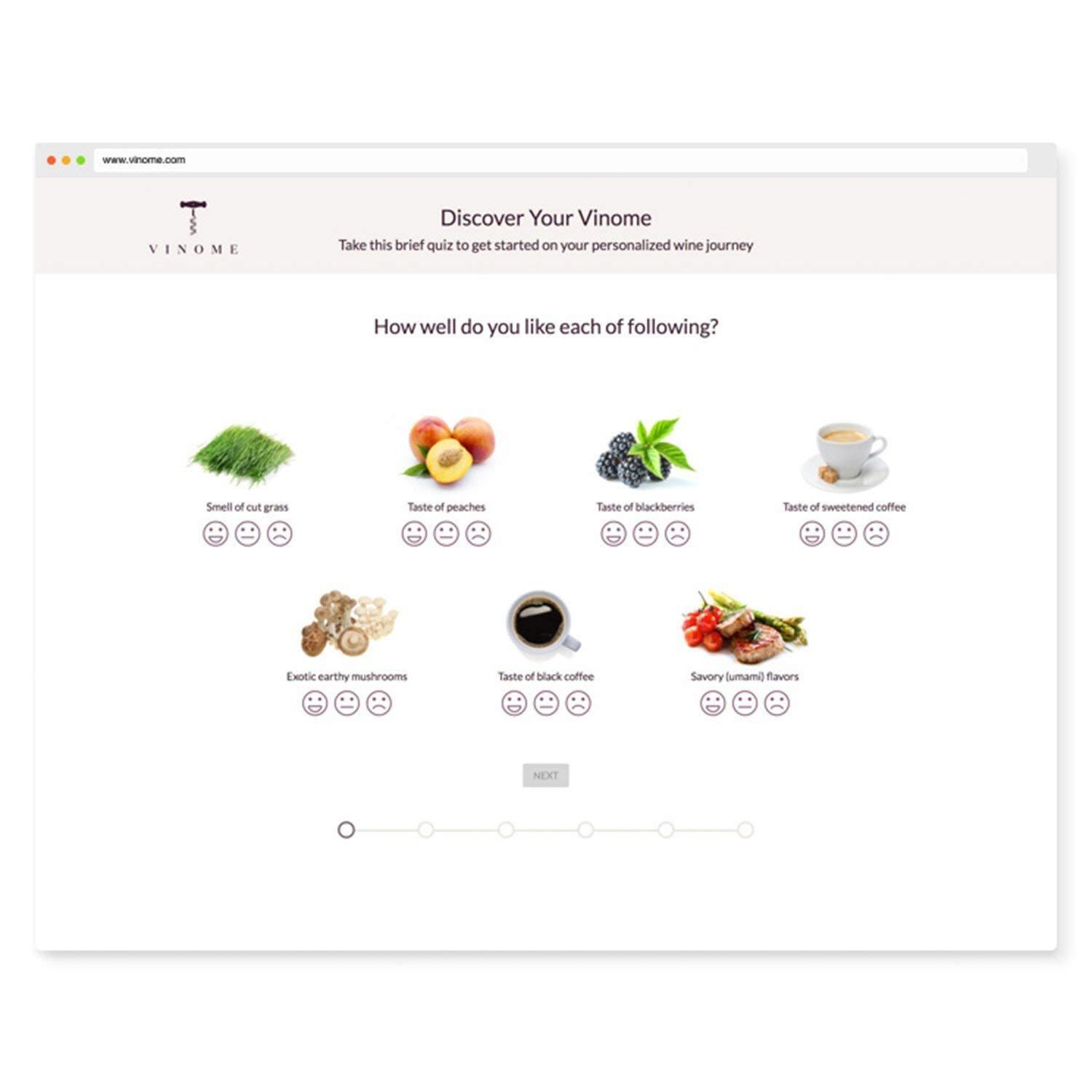 Vinome DNA Test Kit: Genetic Wine Taste Preferences Profile + Curated Wines to thumbnail