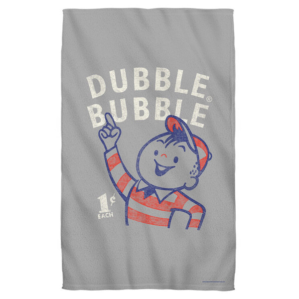 Dubble Bubble Pointing Face Hand Towel