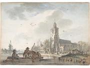 April Poster Print by Hendrik Meijer (Dutch  Amsterdam 1744 “1793 London) (18 X 24)